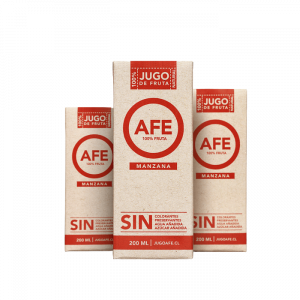 JUGO MANZANA AFE DISPLAY 200 ML.