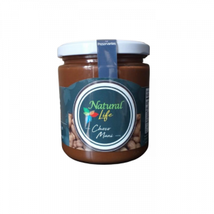 MANTEQUILLA DE CHOCO MANÍ NATURAL LIFE 1/2 KG.