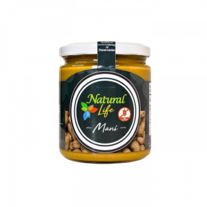 MANTEQUILLA DE MANÍ NATURAL LIFE 1/2 KG.